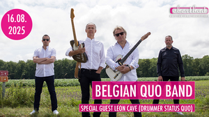 Belgian Quo Band - Special Guest Leon Cave (Drummer Status Quo)