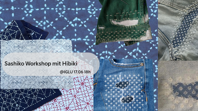 Sashiko Workshop mit Hibiki