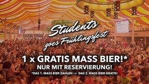 Students goes Frühlingsfest - So. 10.05.26 @ Göckelsmaier