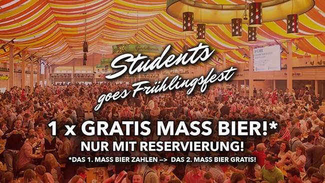 Students goes Frühlingsfest - So. 10.05.26 @ Göckelsmaier