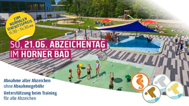 Abzeichentag im Horner Bad