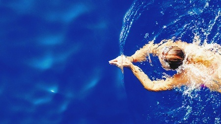 Aquajogging - Sport im Park