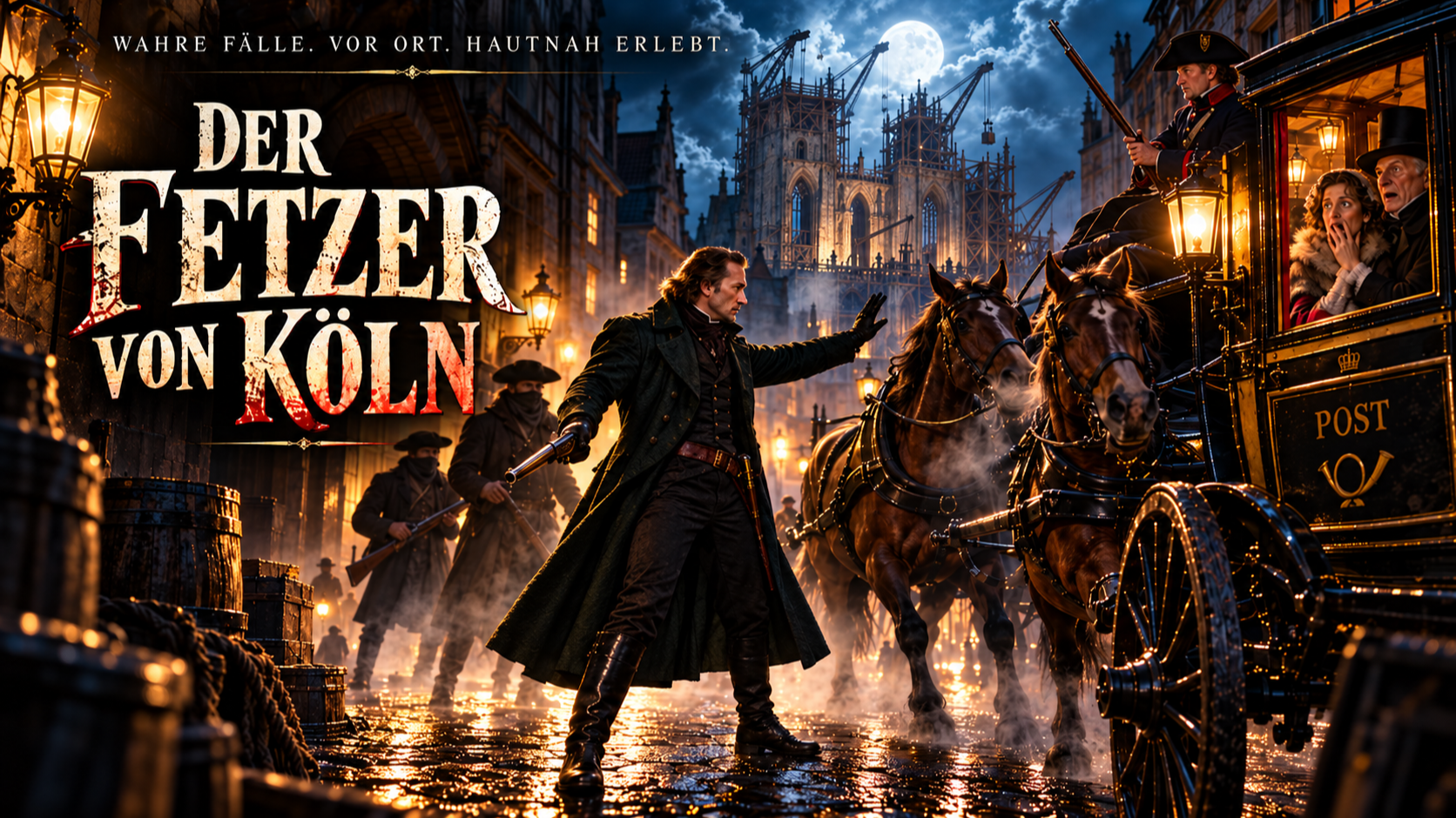 Test-Crew gesucht: Vom Postraub zur Guillotine