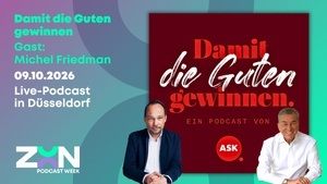 Damit die Guten gewinnen - Live-Podcast - ZOON PODCAST WEEK