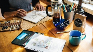Kreativworkshop: Farbschnitte selbst gestalten