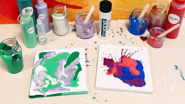 shift POURING – FARBE UND DU IM FLOW