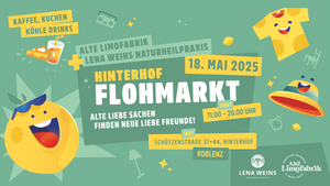 Hinterhof Flohmarkt in der Koblenzer Südstadt