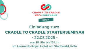 STARTERSEMINAR: Cradle to Cradle verstehen & anwenden