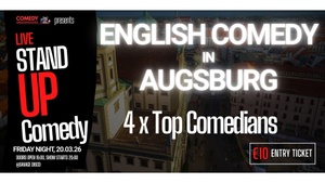 English Standup Comedy in Augsburg - Showcase!