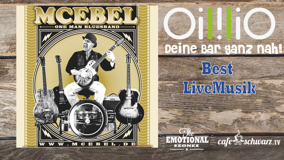 Best Oililio Live mit der MC EBEL ONE MAN BLUESBAND