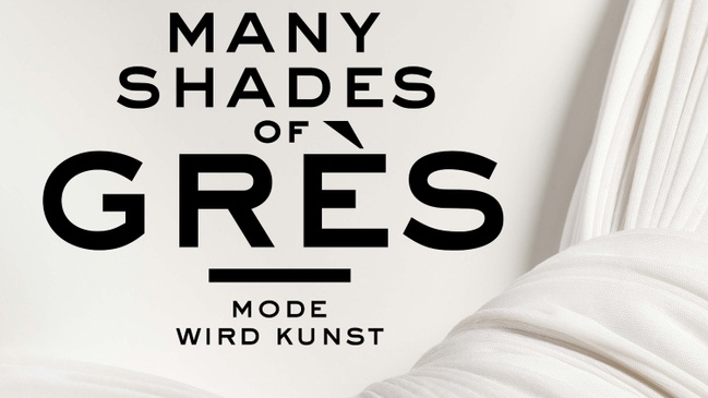 Many Shades of Grès. Mode wird Kunst