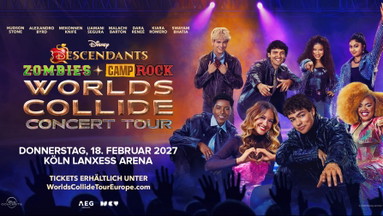 Disney Descendants, ZOMBIES & Camp Rock: Worlds Collide Concert Tour