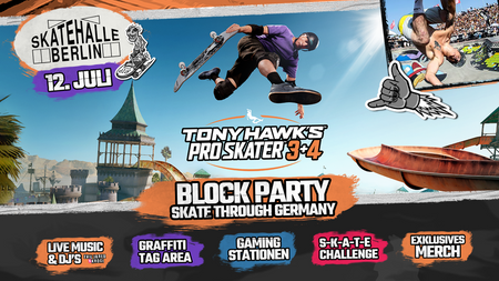Tony Hawk's Block Party - Skate Through Germany
