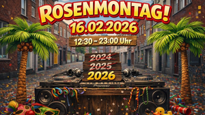 Rosenmontag  abfeiern