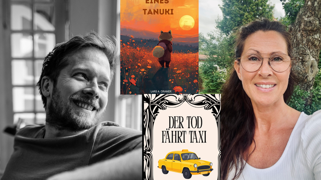 Livestream-Lesung Texte von Lars A. Cramer, gelesen von den Synchronsprecher*innen Giuliana Jakobeit & Konrad Bösherz
