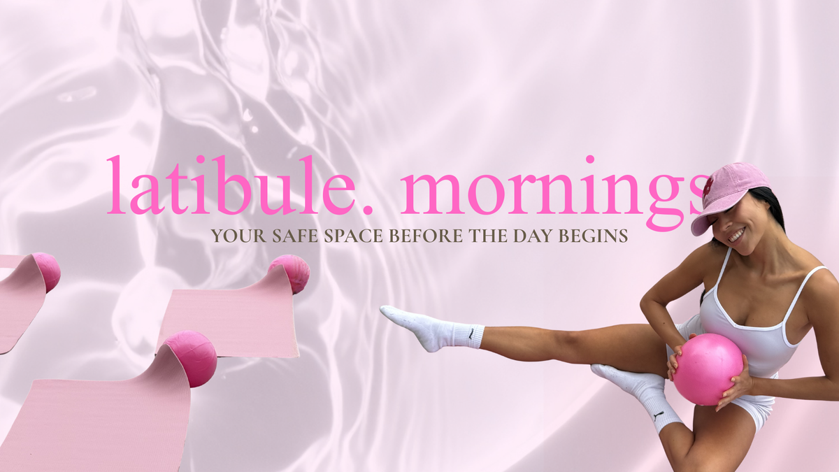 Titelbild der Veranstaltung latibule. mornings - Pilates, Smoothies & Walk
