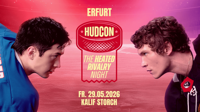 HUDCON • The Heated Rivalry Night • Kalif Storch Erfurt