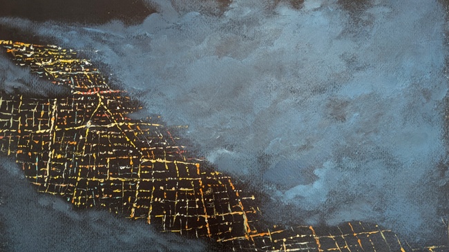 Atelier-Abend Workshop / Deine Stadt unter Wolken