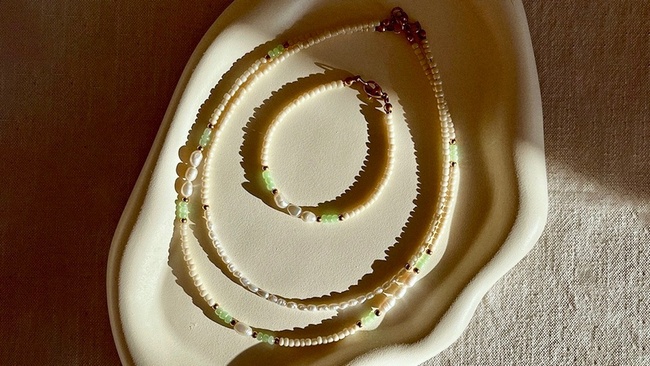 Glasperlen Schmuck Workshop in Köln