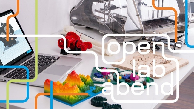 Open Lab Abend: 3D-Druck und Lasercutting ausprobieren