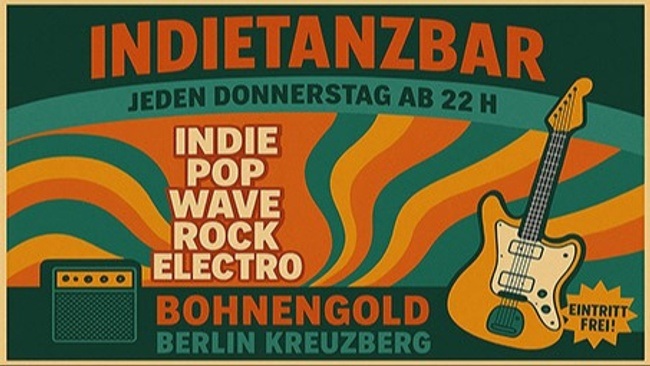 Indietanzbar - Djs - Indie,Pop,Wave,Rock,Electro - Eintritt Frei!