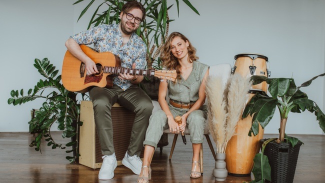 Live auf dem Midnightbazar: Sophia & Hannes