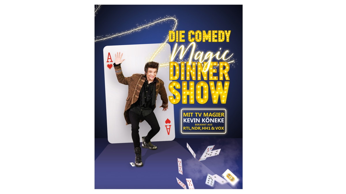Titelbild der Veranstaltung Comedy Magic Dinner Show