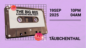 THE BIG 80S & DEPECHE MODE PARTY