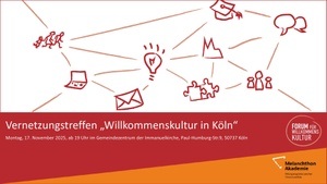 Vernetzungstreffen „Willkommenskultur in Köln“