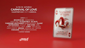 CARNIVAL OF LOVE in Ehrenfeld // Open Air + Indoor