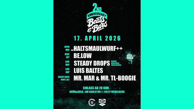 Beats & Bars - 2nd anniversary