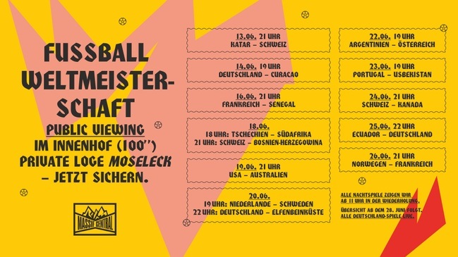 PUBLIC VIEWING zur WM
