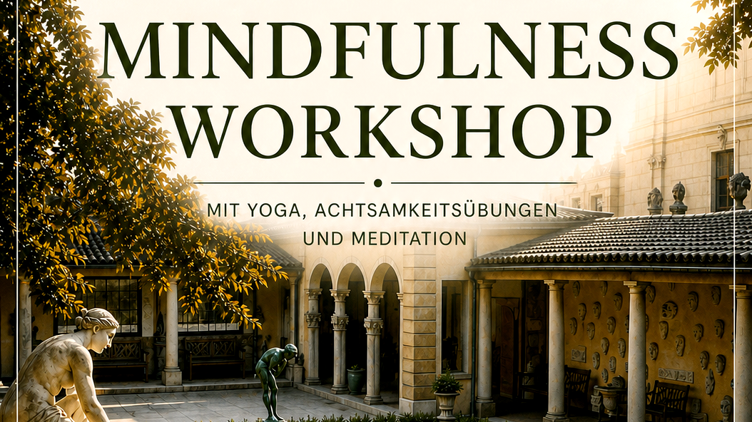 Ein Sommerabend voller Ruhe zwischen antiken Skulpturen – Meditation - Yoga & Achtsamkeitsübungen im historischen,  üppig grünen Lapidarium Stuttgart