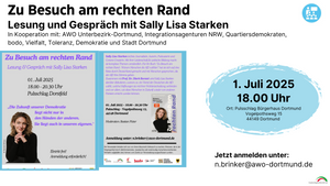 Zu Besuch am rechten Rand - Lesung und Gespräch mit Sally Lisa Starken
