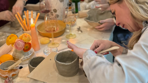 Italian Night - Antipasti, Vino & Töpfern im Studio Calma in Düsseldorf