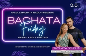 Bachata Friday Party - mit Bachata Sensual Workshop und Schnupperkurs