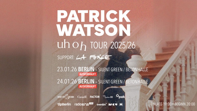 Patrick Watson | Uh Oh Tour 2025 / 2026