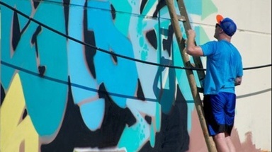 Graffiti-Kurs – HipHop Academy goes Goldbekhaus