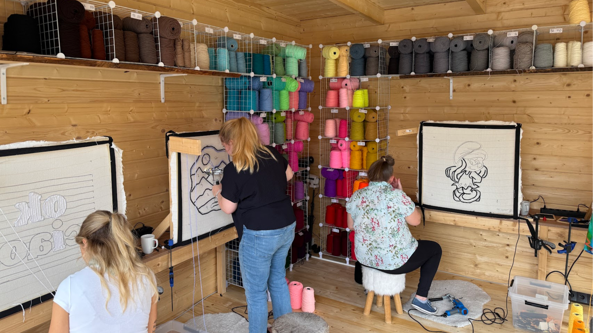 Tufting Workshop in Marl – gestalte deinen eigenen Teppich