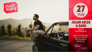 «stadtklang» mit JULIAN ADLER & BAND | live @ Ruby Luna Hotel & Bar