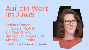 Auf ein Wort im Juwel mit Selina Pfrüner