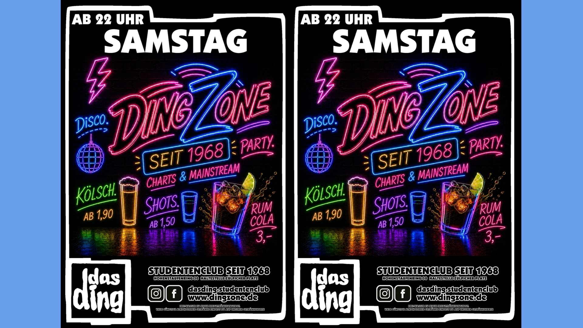 Das Ding: Dingzone - Saturday!