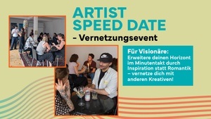 Artist Speed Date - vernetze dich mit Kreativen
