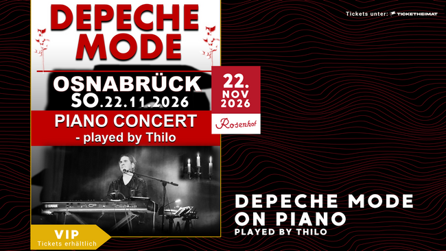 DEPECHE MODE on Piano - played by Thilo
