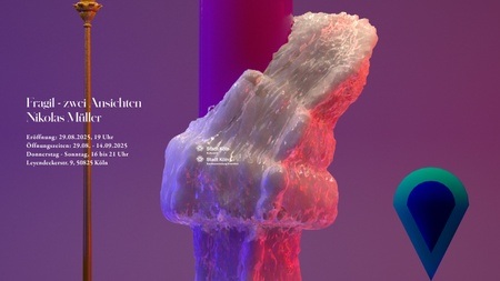 Fragil - zwei Ansichten. Nikolas Müller. Die Vernissage