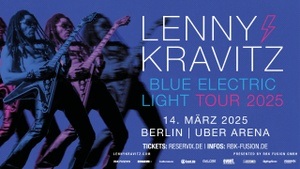 LightLenny Kravitz Blue Electric Light Tour 2025