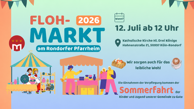 Flohmarkt der Rondorfer Jugend