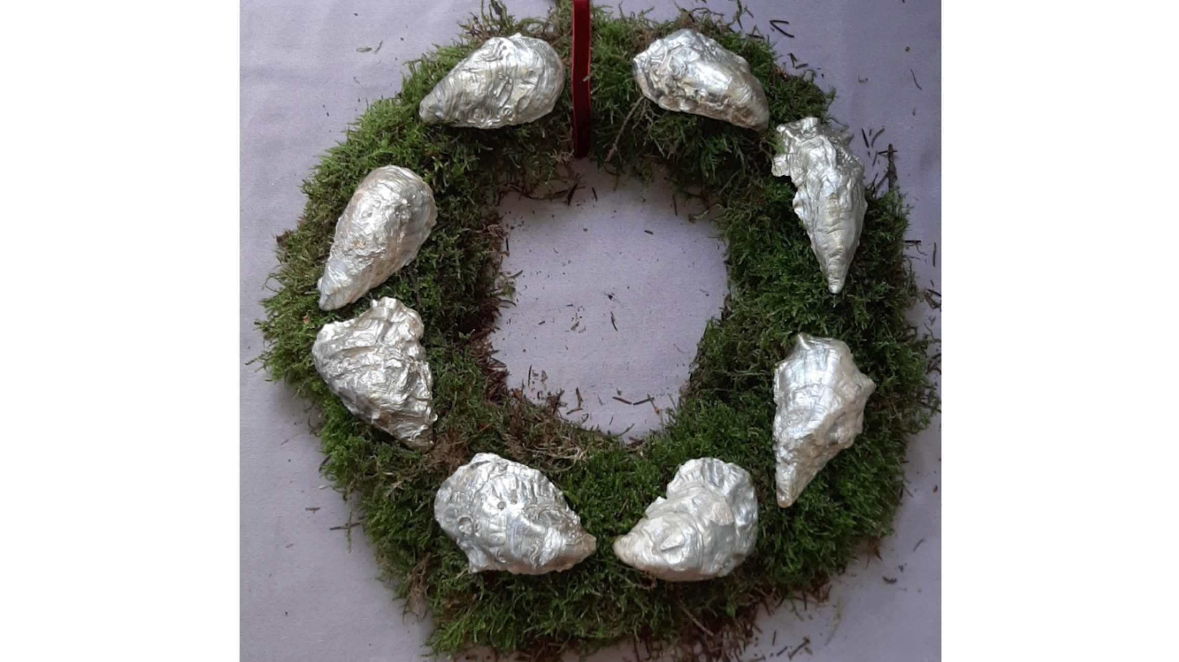 Herbst Kranz Workshop - mit Islandmoos und Austern