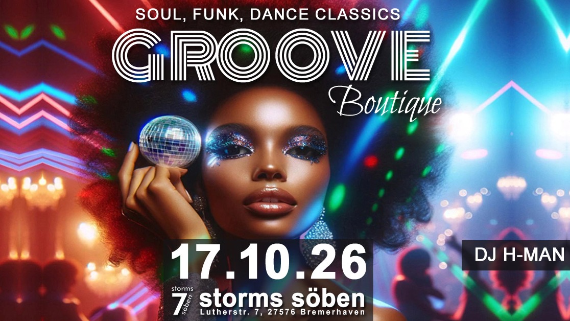 Titelbild der Veranstaltung Groove Boutique