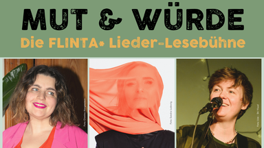 Mut & Würde - FLINTA*Lieder-Lesebühne (mit Sarah Lesch)